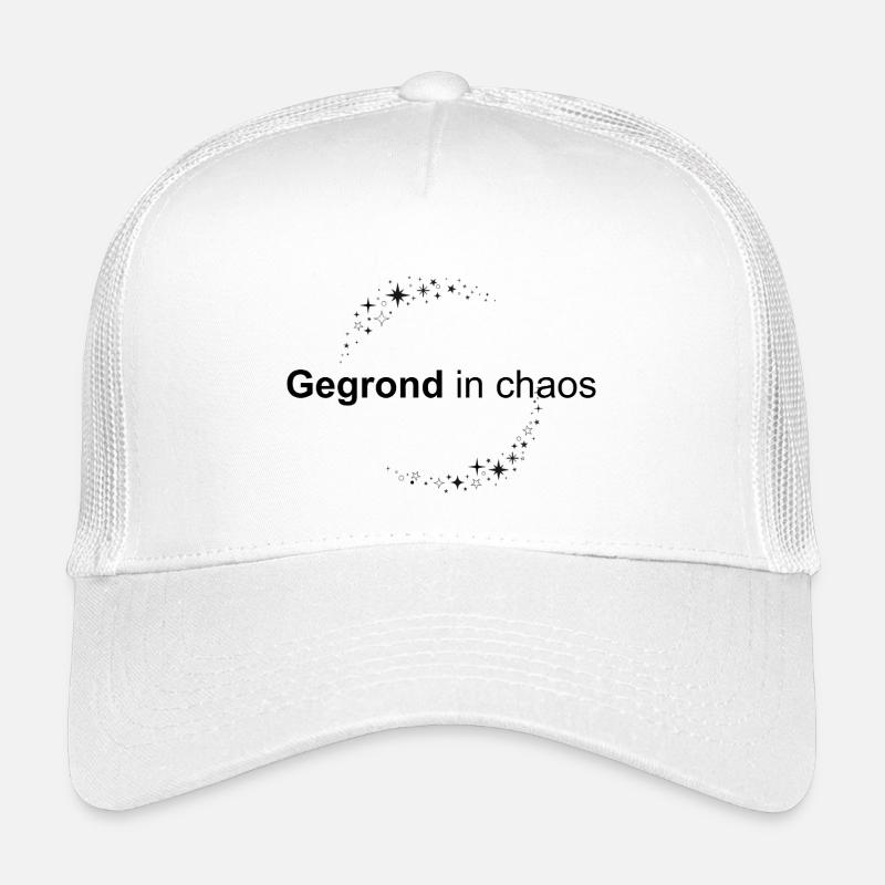 Powerful Quote | Grounded in Chaos Kids’ Trucker Cap