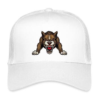 chien - Casquette trucker enfant - blanc - Devant