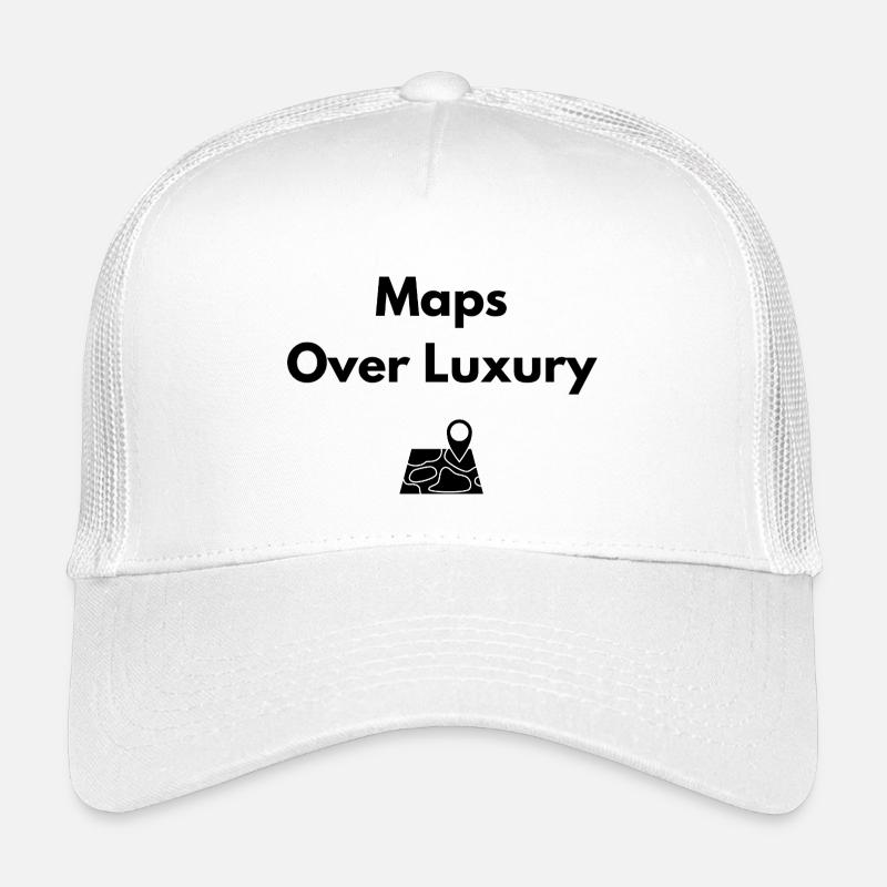 Maps Over Luxury – Adventure Shirt Kids’ Trucker Cap