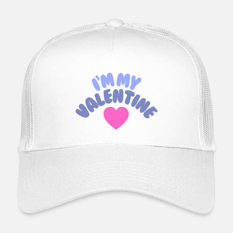 I'm my Valentine. Selflove.  - Kinder Trucker-Cap - Weiß