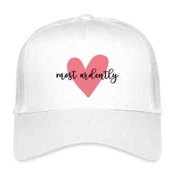 Pride And Prejudice Mr. Darcy - Most Ardently V - Kids’ Trucker Cap - white - Front
