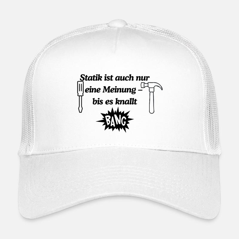 Handwerker Design Kinder Trucker-Cap