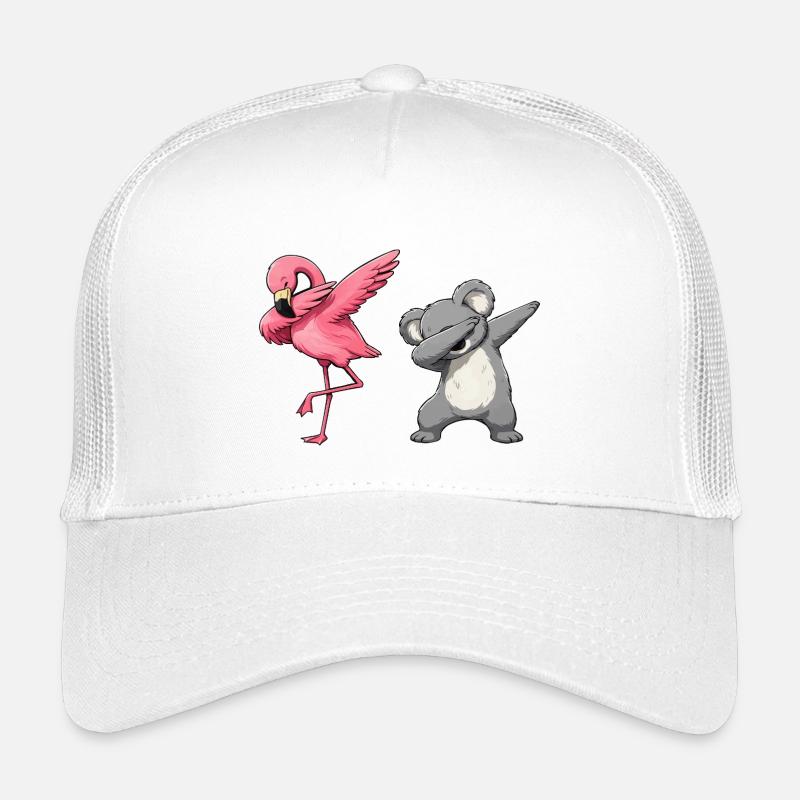 Flamingo Koala Dab Duo Casquette trucker enfant