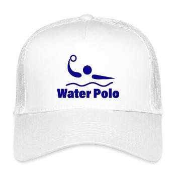 Water Polo - Kids’ Trucker Cap - white - Front