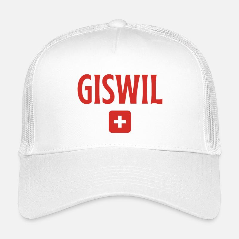 GISWIL-Schweizer Flagge Kinder Trucker-Cap
