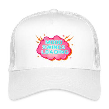 Stimmungsschwankungen in den Wechseljahren - Kinder Trucker-Cap - Weiß - Vorne
