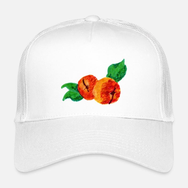 Apricot style - Kids’ Trucker Cap - white