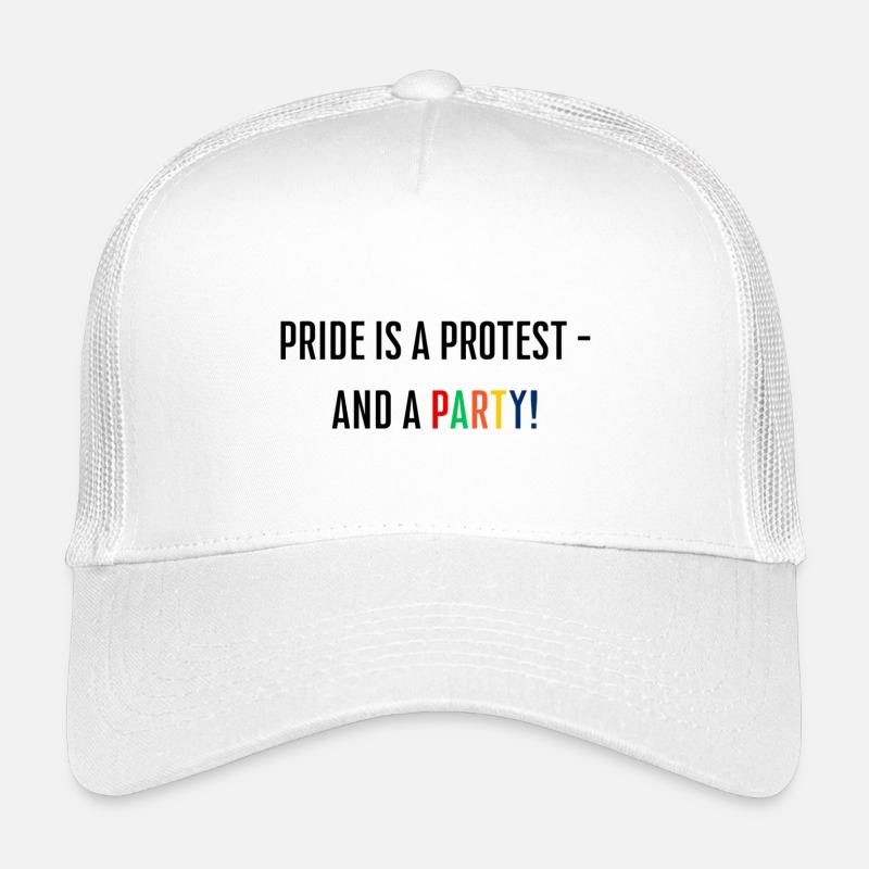La Pride est une protestation - et une fête ! Casquette trucker enfant