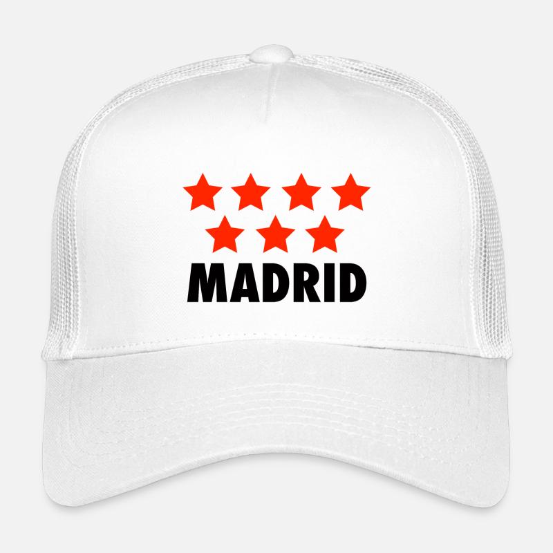 Madrid - Casquette trucker enfant - blanc