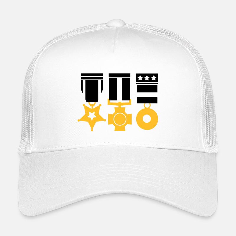 médailles Casquette trucker enfant