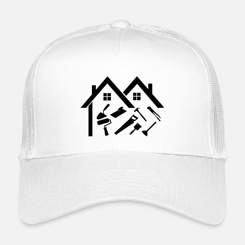Baufirma Handwerker Kinder Trucker-Cap