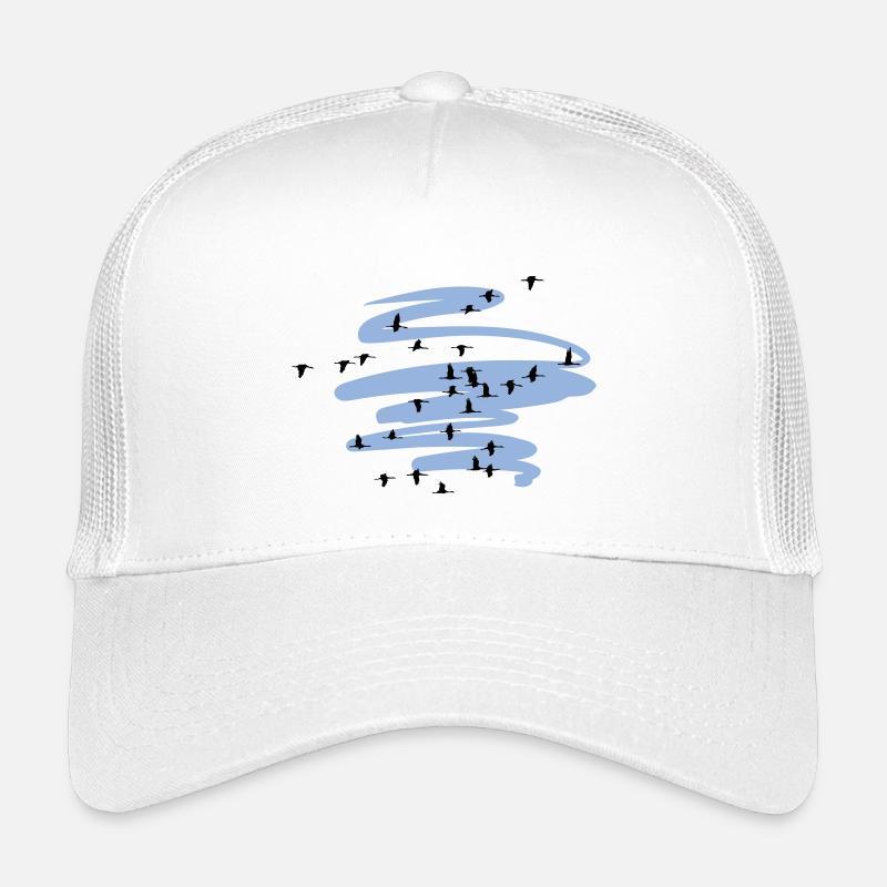 Wild Geese Cranes Spring Kids’ Trucker Cap