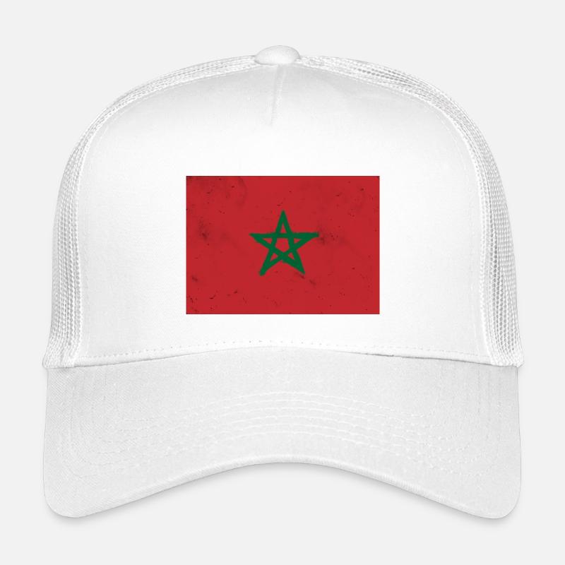 Drapeau du Maroc Casquette trucker enfant