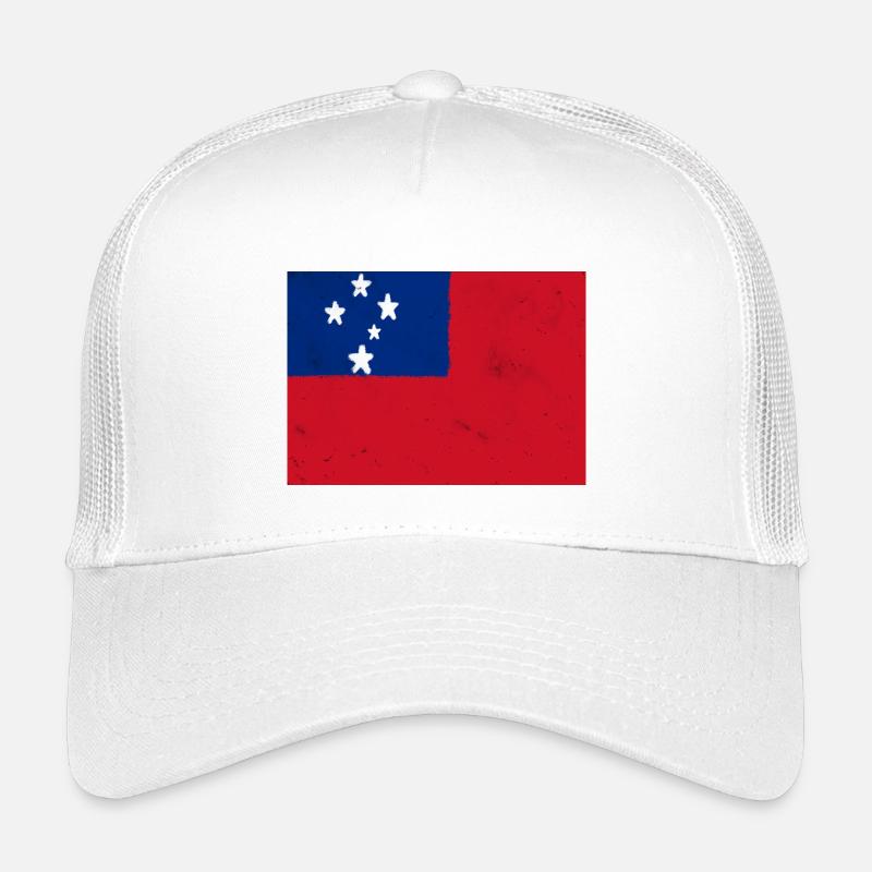 Flagge von Samoa Kinder Trucker-Cap