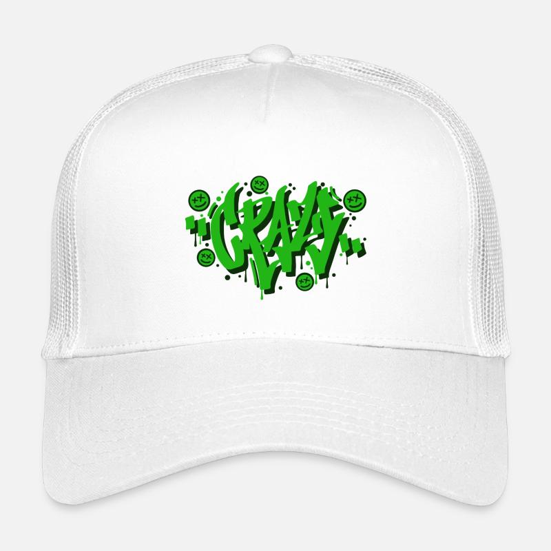 Conception de lettres graffiti folles Casquette trucker enfant