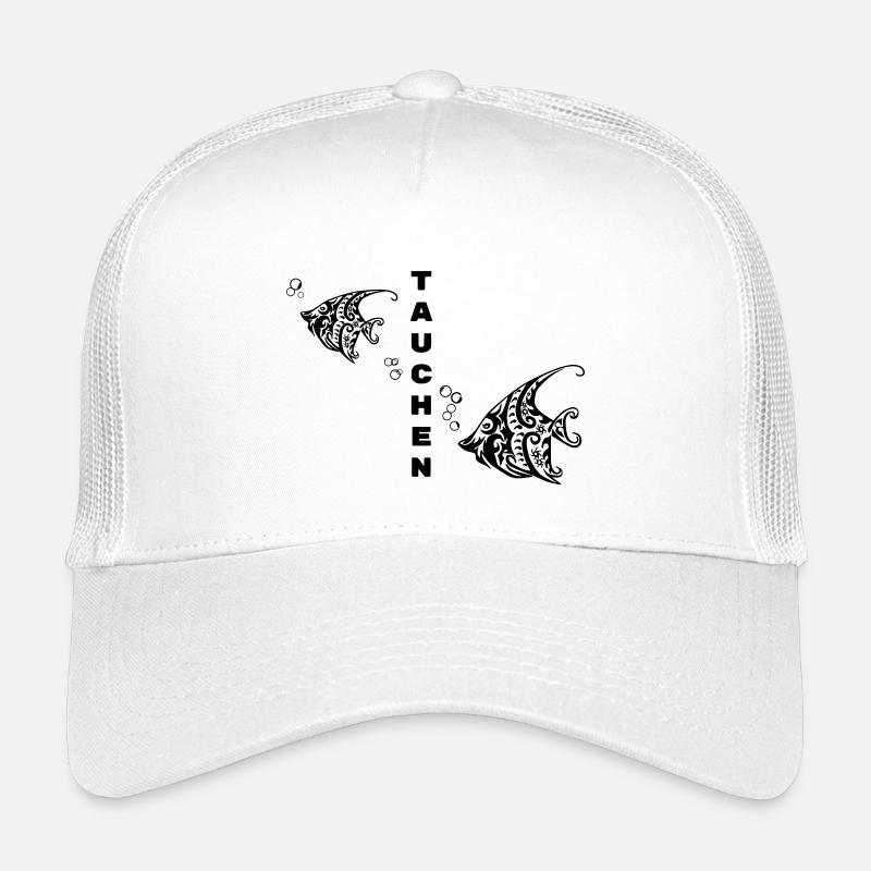 Plongée – Tribal Fish Design Casquette trucker enfant