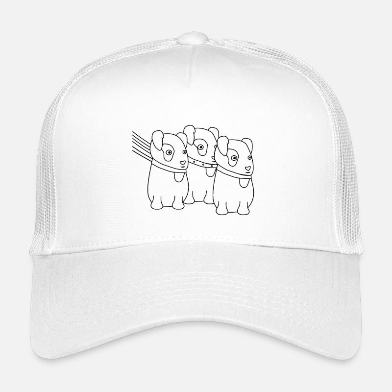 Russellbande - Kinder Trucker-Cap - Weiß