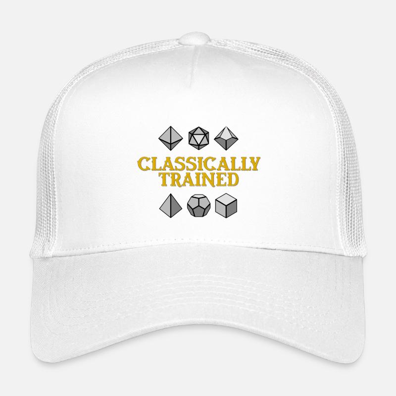 Dés géométriques de formation classique Casquette trucker enfant