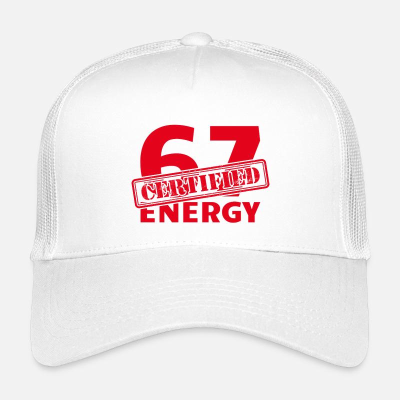 Certified 6 7 Energy Fun 67 Number Six Strainer Kids’ Trucker Cap