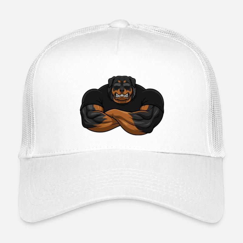 Rottweiler Security – Der härteste Türsteher Kinder Trucker-Cap