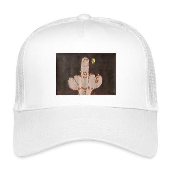 (my) crown - Kids’ Trucker Cap - white - Front