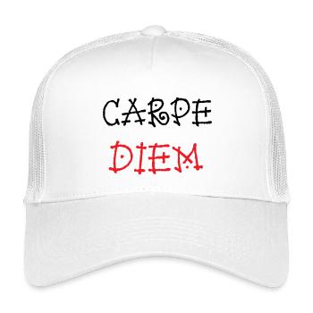 Carpe Diem - Epicurean - Kids’ Trucker Cap - white - Front