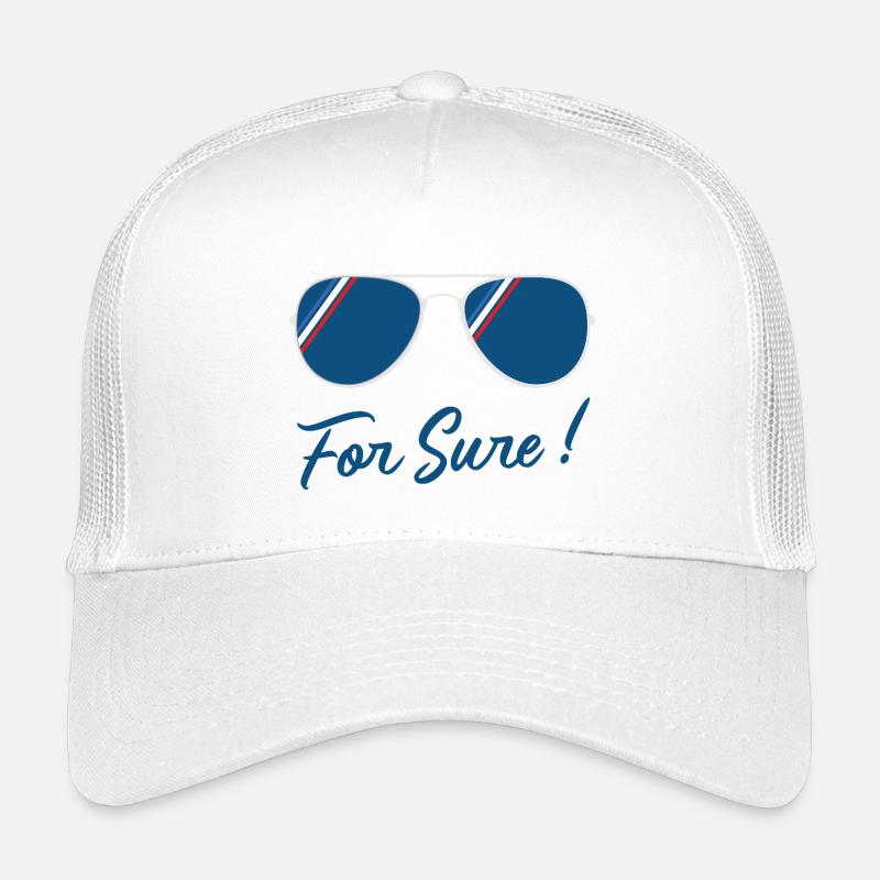 For Sure Mr President - Kids’ Trucker Cap - white