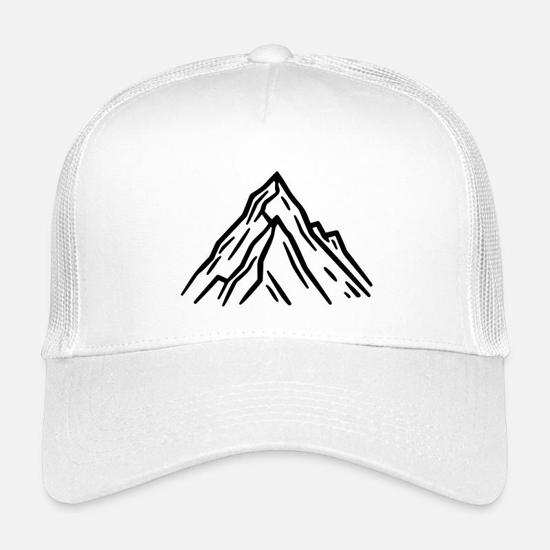 Mountains Symbol Rocks Kids’ Trucker Cap