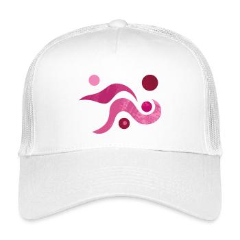 Yoga design_52 - Casquette trucker enfant - blanc - Devant
