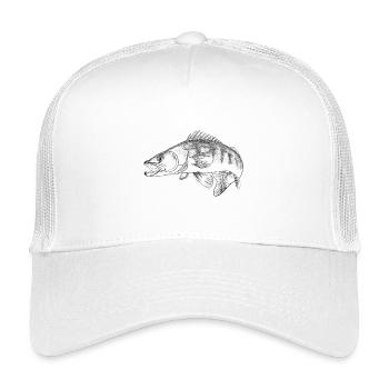pike-perch - Kids’ Trucker Cap - white - Front