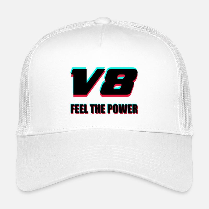 V8 Kinder Trucker-Cap