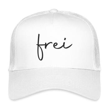 frei - frei sein - Kinder Trucker-Cap - Weiß - Vorne