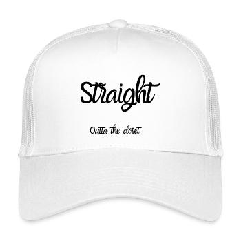 Design qui sort du placard - Casquette trucker enfant - blanc - Devant