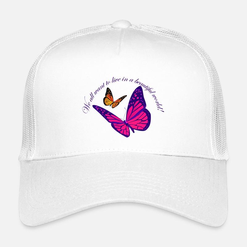 Néon Papillon Magique Casquette trucker enfant