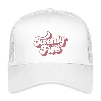 Vingt-cinq 25e anniversaire pour les femmes de 25 ans - Casquette trucker enfant - blanc - Devant