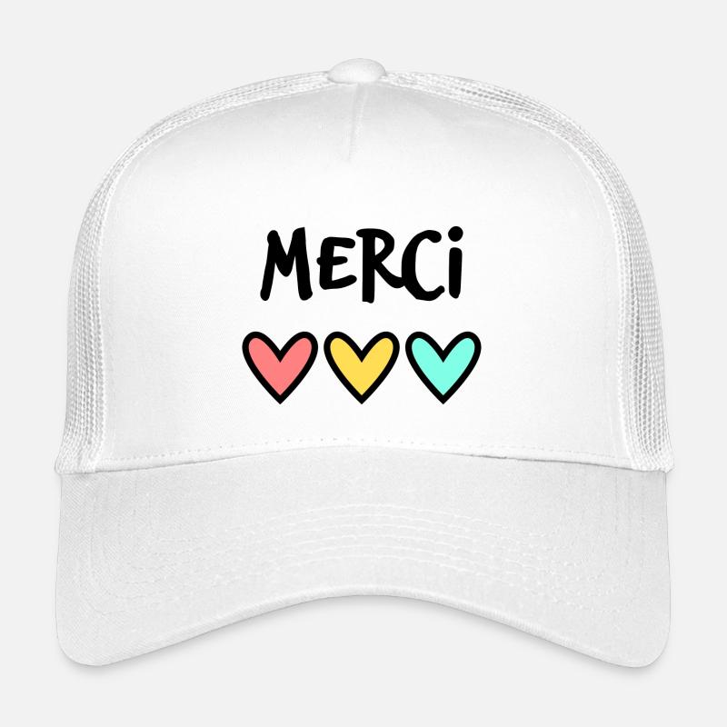 MERCI. THANKS. ANNIVERSAIRE. NAISSANCE. RETRAITE. Casquette trucker enfant