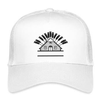 Grenier avec arche à grain - Casquette trucker enfant - blanc - Devant