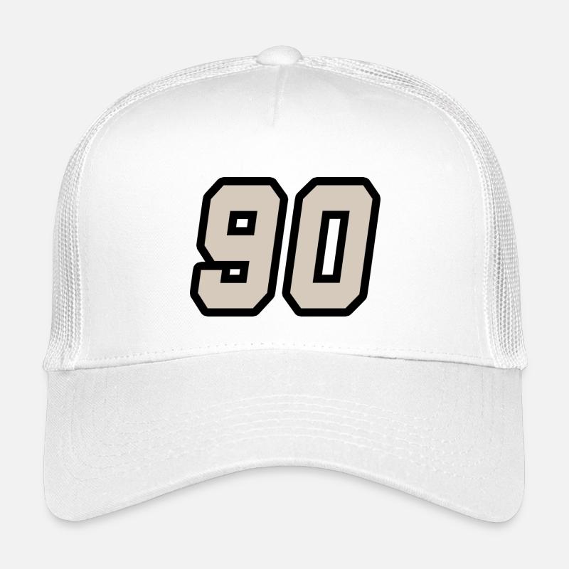 Nummer neunzig 90 Kinder Trucker-Cap