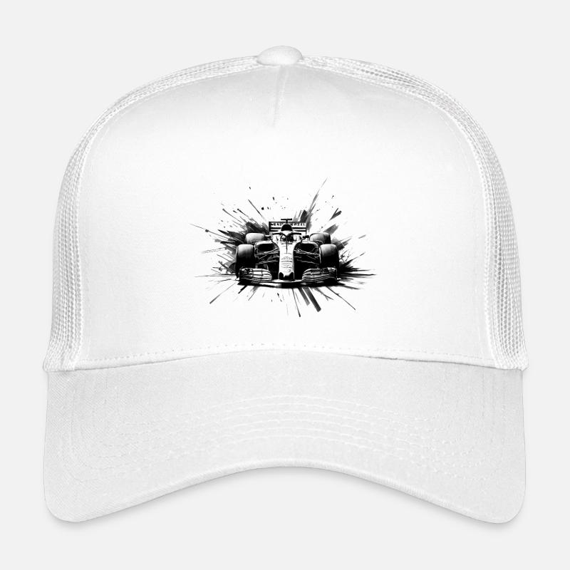 Absolute Geschwindigkeit - Kinder Trucker-Cap - Weiß