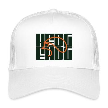 Produits dérivés avec le logo de votre hérisson préféré - Casquette trucker enfant - blanc - Devant