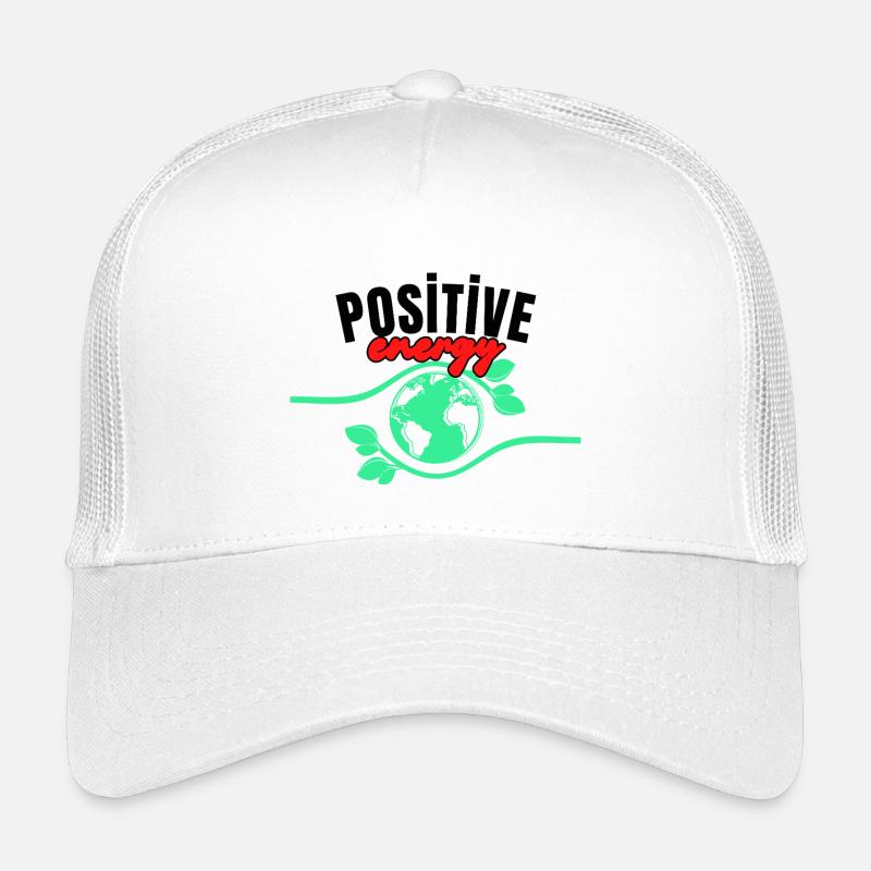 positive - Kids’ Trucker Cap - white