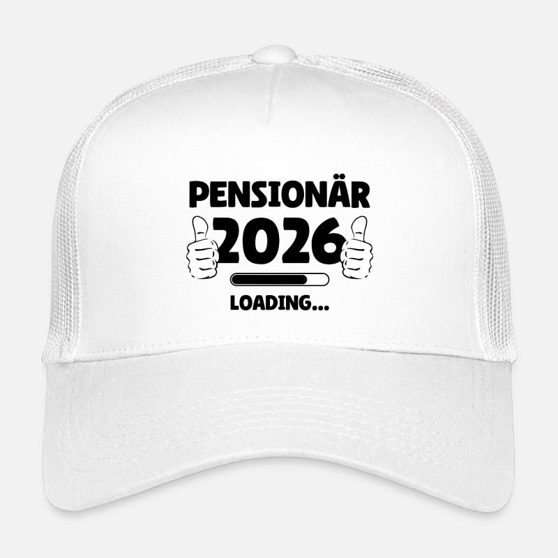 Pensioner 2026 Thumbs Up Design Kids’ Trucker Cap