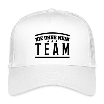 mein_team - Kids’ Trucker Cap - white - Front