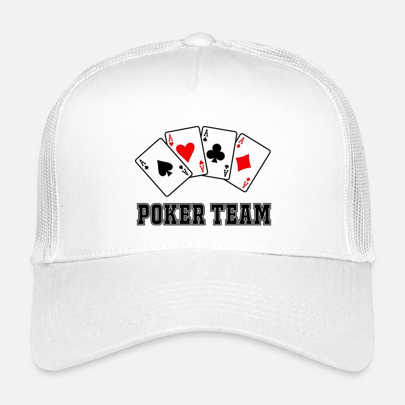 Poker Team Kinder Trucker-Cap