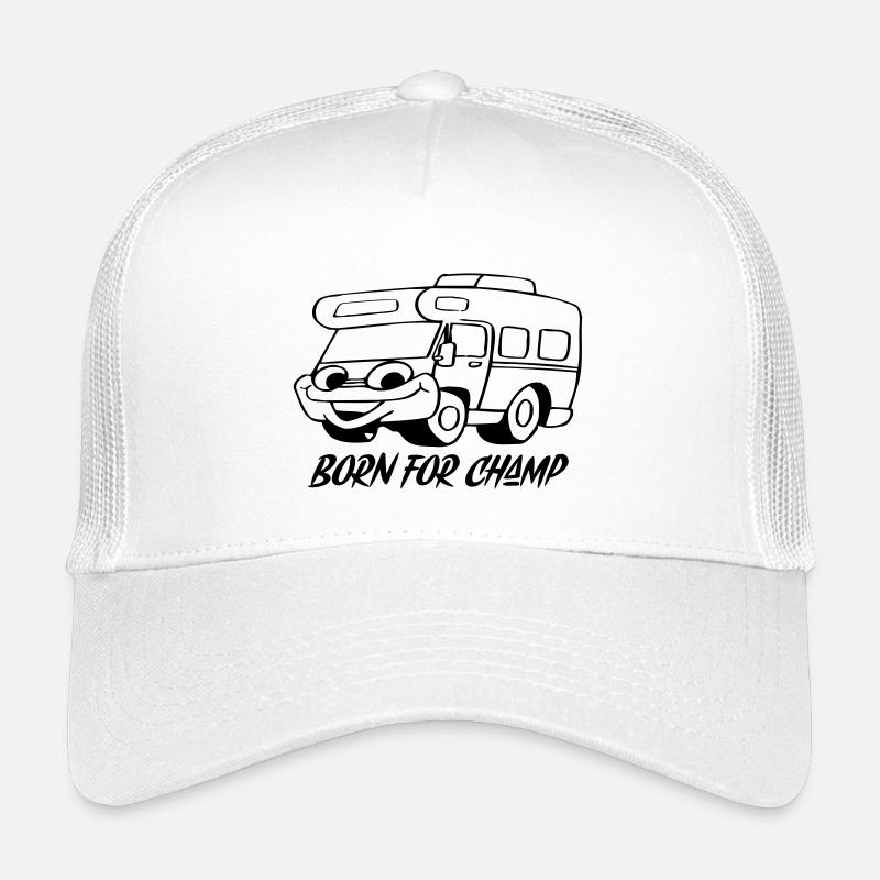 Born for Champions - Kids’ Trucker Cap - white
