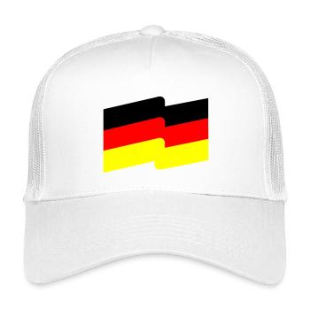 Flag - Kids’ Trucker Cap - white - Front