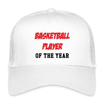 Basketball Player of the Year - Kids’ Trucker Cap - white - Front