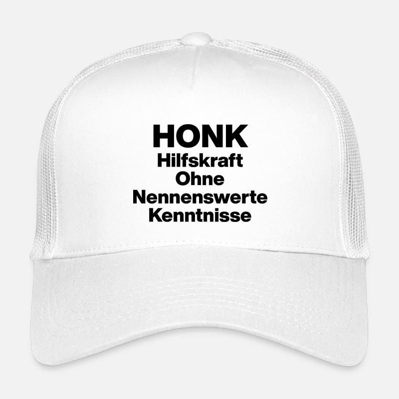 HONK AUXILIARY ILL WITHOUT NERWERT KNOWLEDGE. SARCASM Kids’ Trucker Cap
