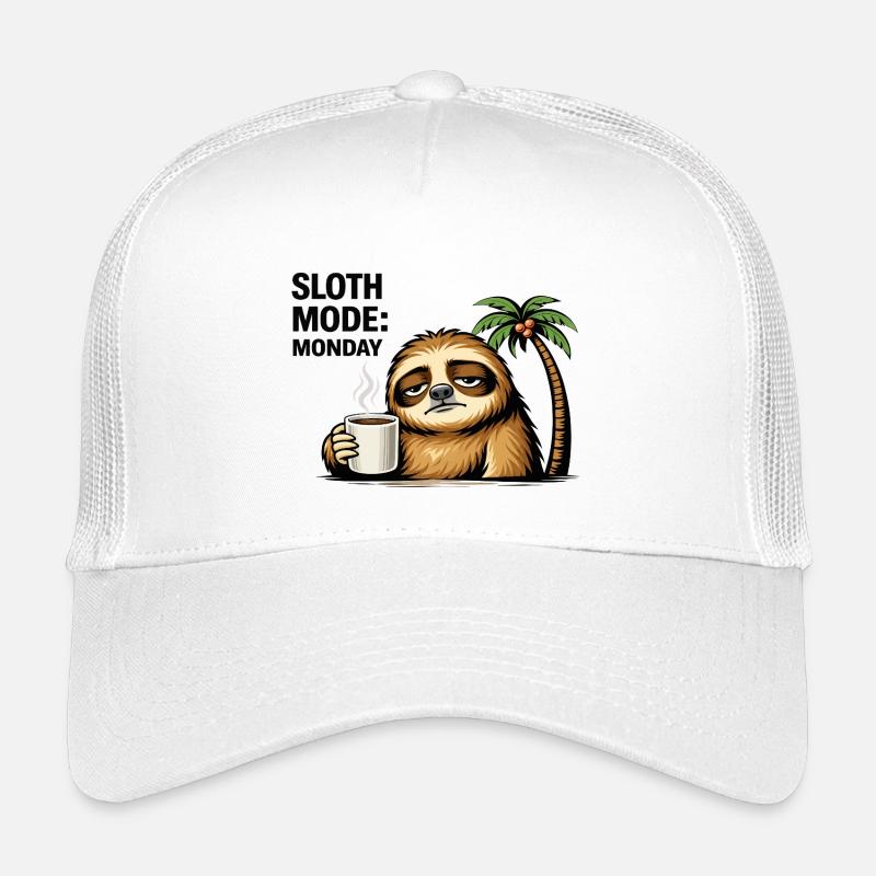 Café du lundi en mode paresseux Casquette trucker enfant