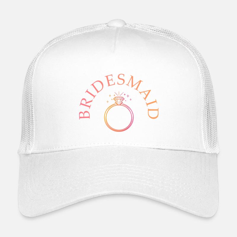 Bridesmaid - Ring - Personalizable Kids’ Trucker Cap